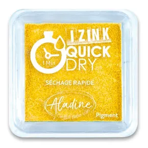 Stempelkissen Aladine Izink Quick Dry gelb